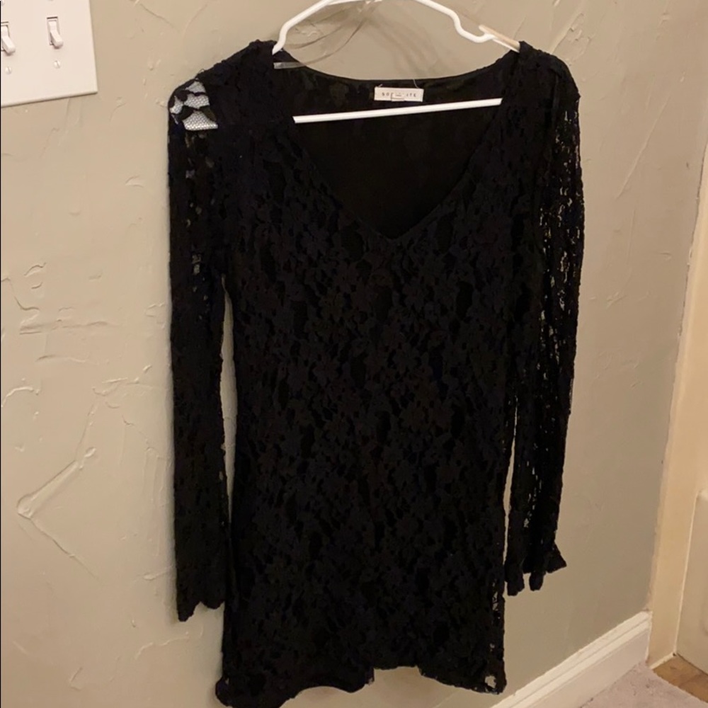 Black Lace Dress